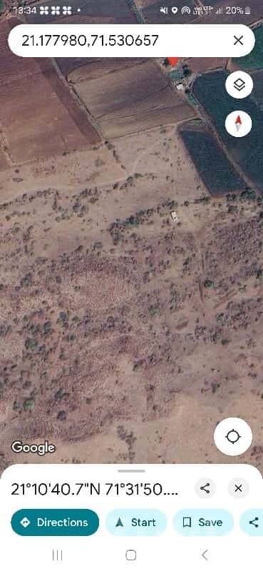 Open Agricultural Land in Mahuva