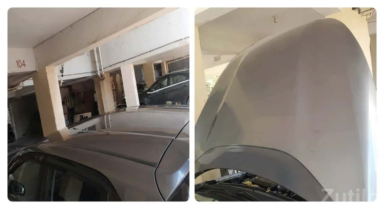 Well-Maintained Grey Sedan Car