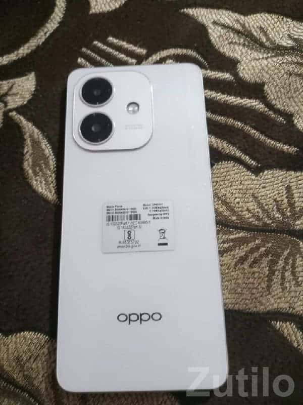 OPPO A3x White Dual Camera Phone