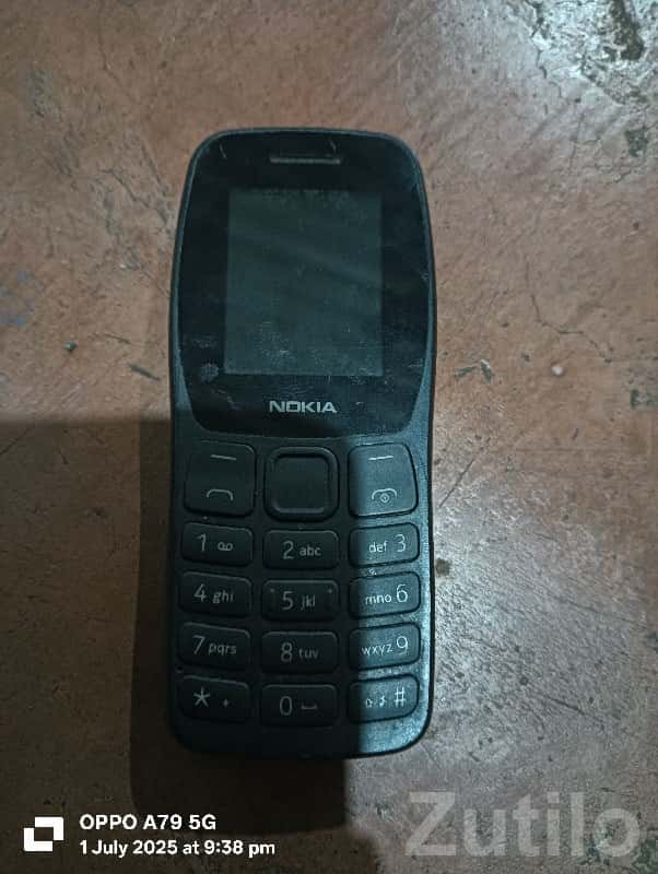 Nokia Classic Keypad Phone Black