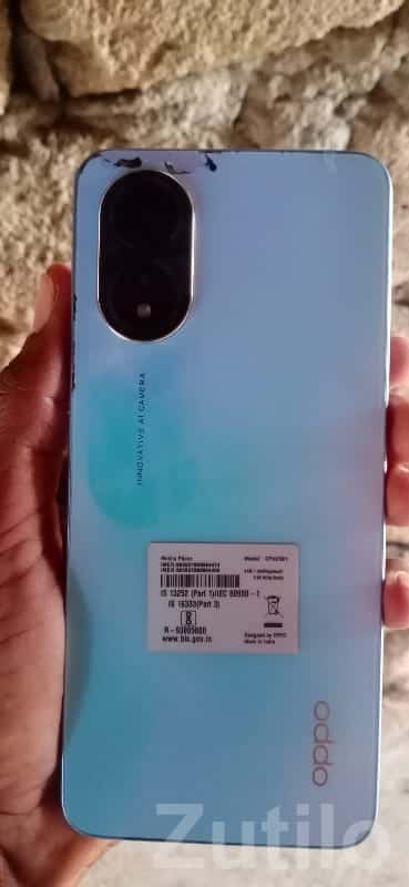 OPPO A18 Blue Dual Camera Phone