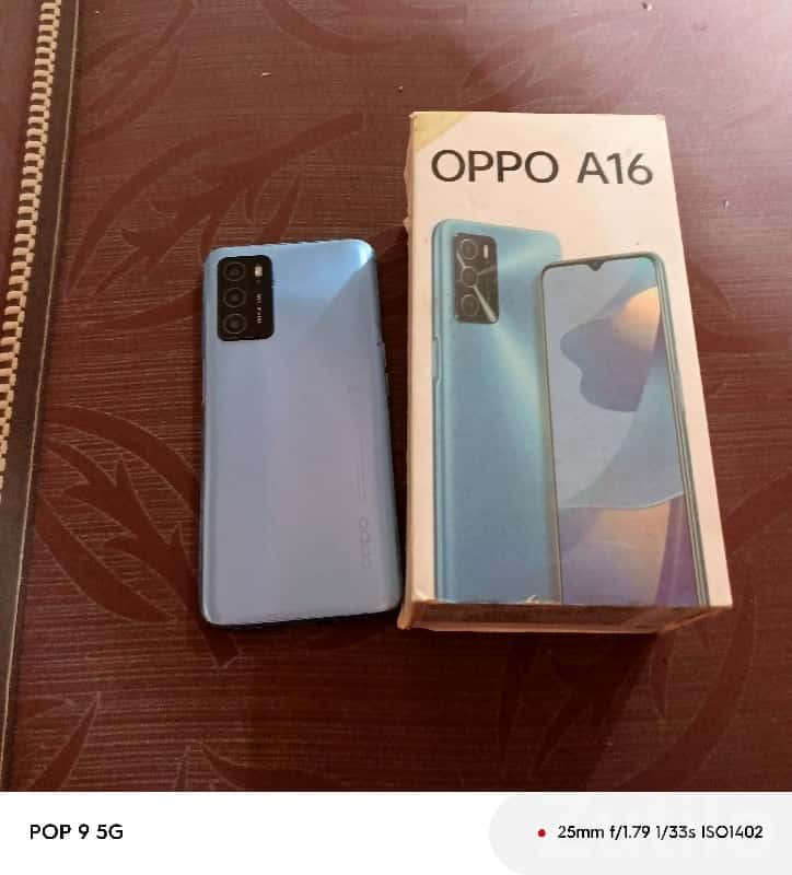 OPPO A16 5G Blue Smartphone