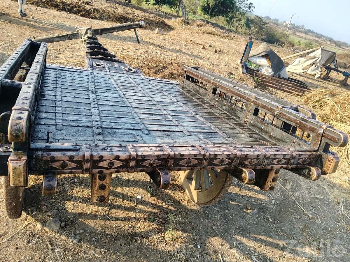 Heavy Duty Wooden Bullock Cart