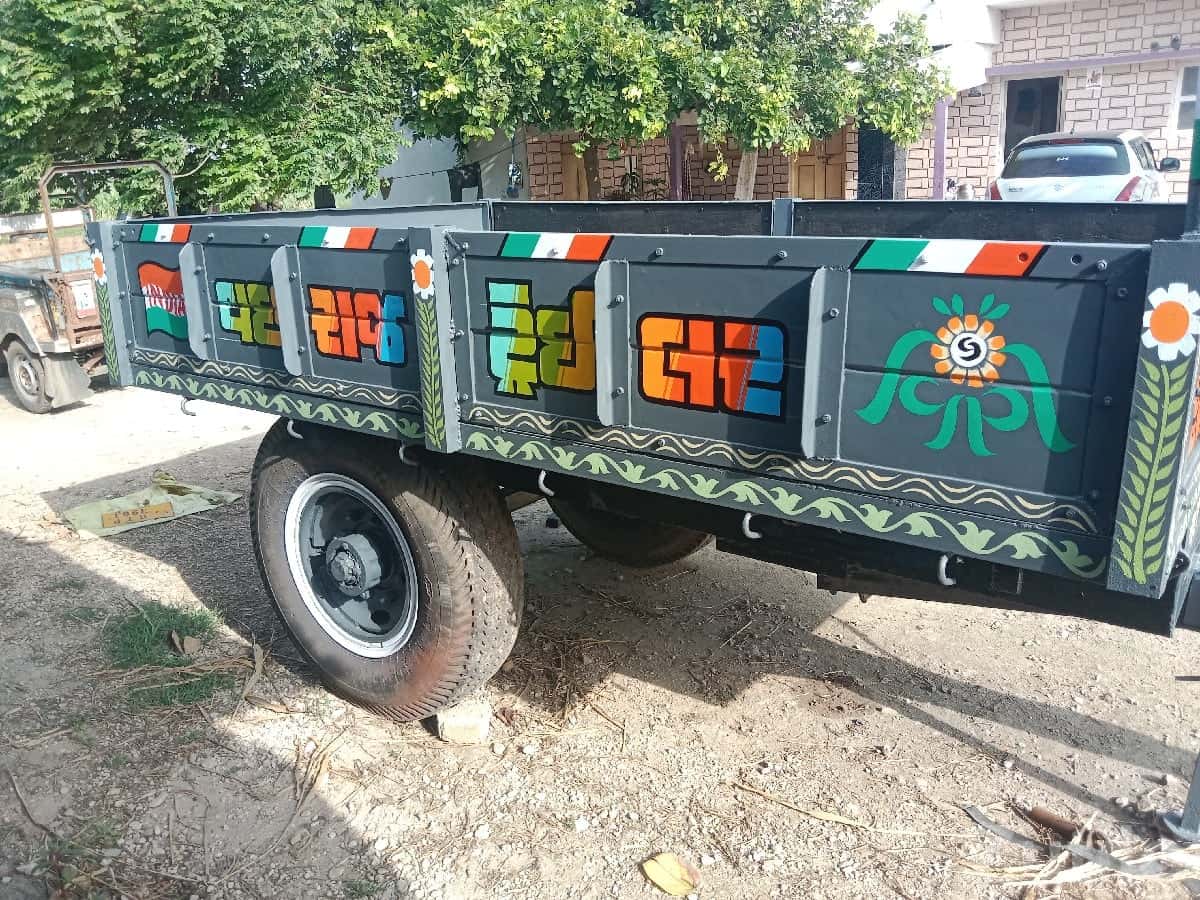 Heavy Duty Tractor Trolley Trailer