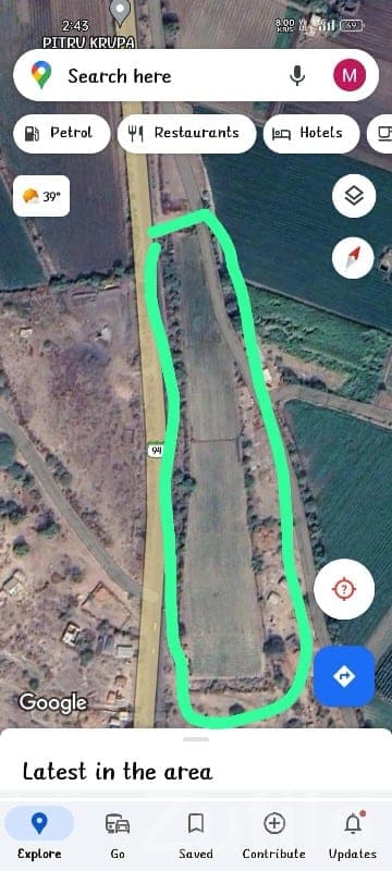 Highway Touch Land Plot in Kalavad Rajkot