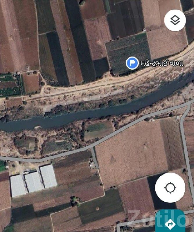Riverside Agricultural Land in Dhoraji