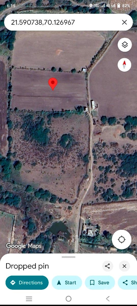 7–5 Vigha Roadside Agricultural Plot image 1