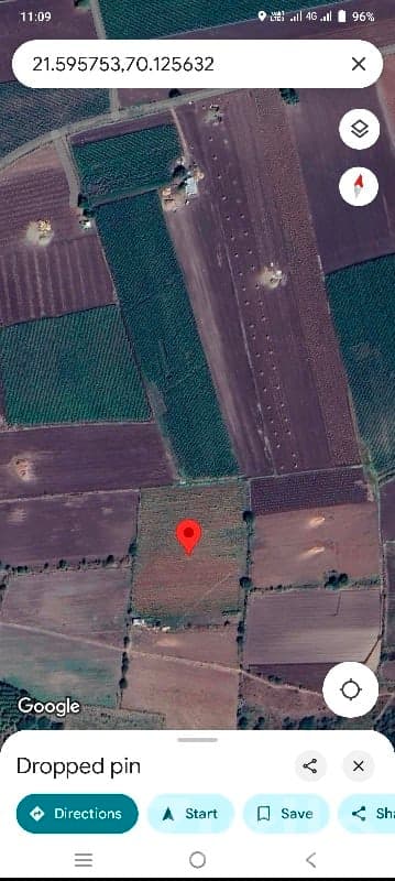 9 Vigha Fertile Agriculture Land Manavadar image 1