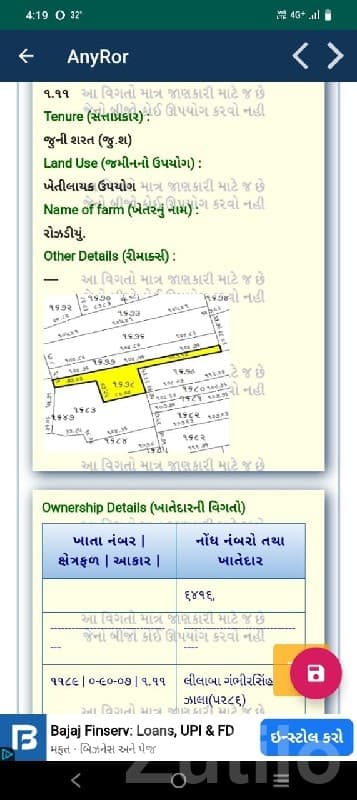 Agricultural વાડી Plot in Dhrangadhra