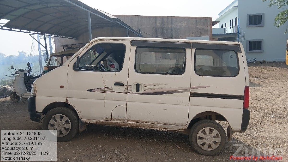 Used Maruti Eeco White Family Van