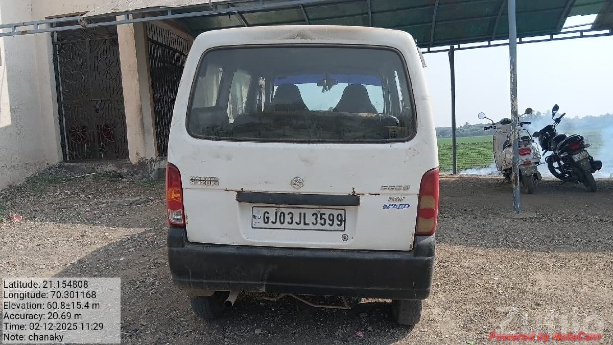 Used Maruti Eeco White Family Van image 2