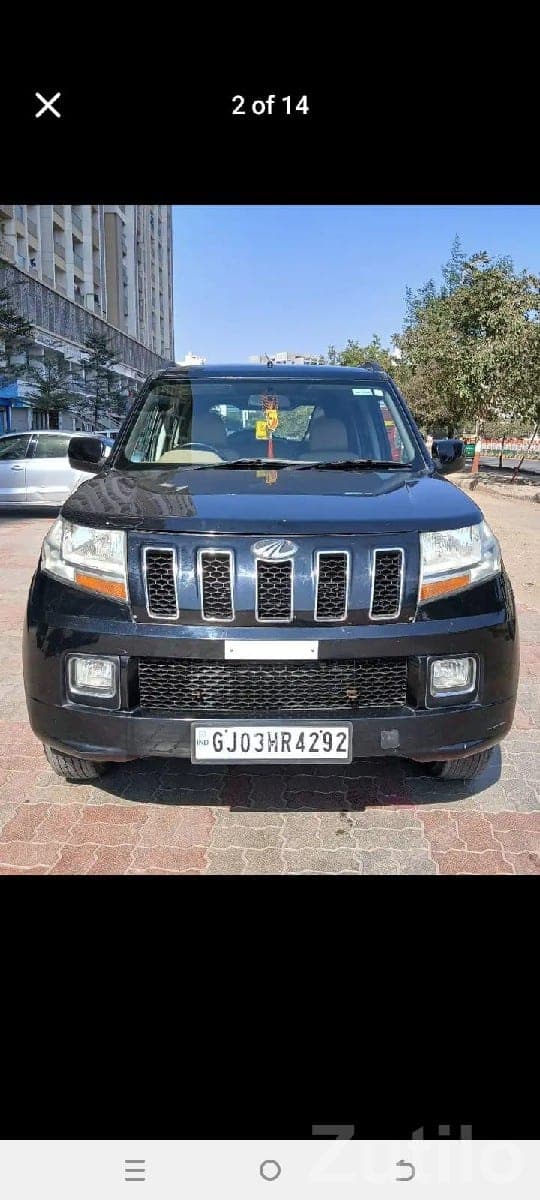 Black Mahindra TUV300 SUV for Sale image 2