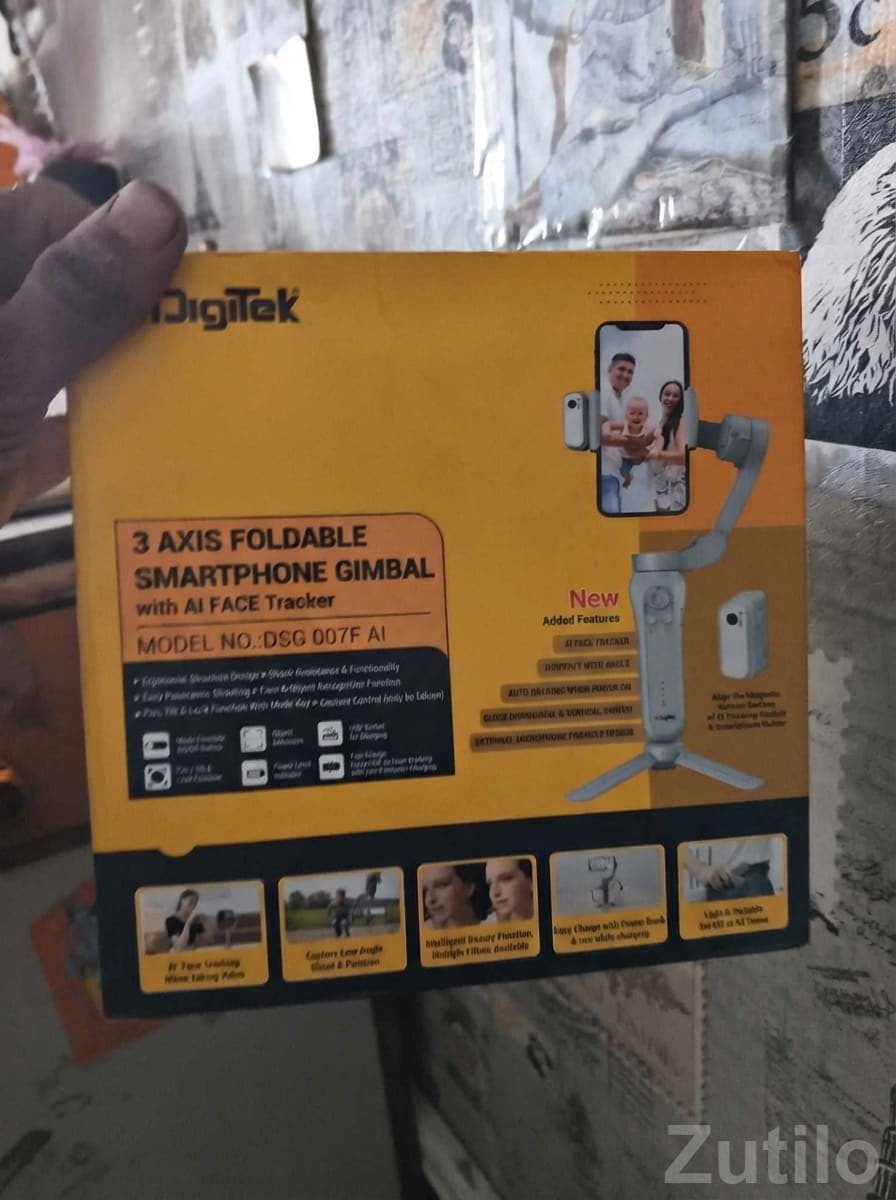 Digitek 3-Axis Foldable Smartphone Gimbal image 4