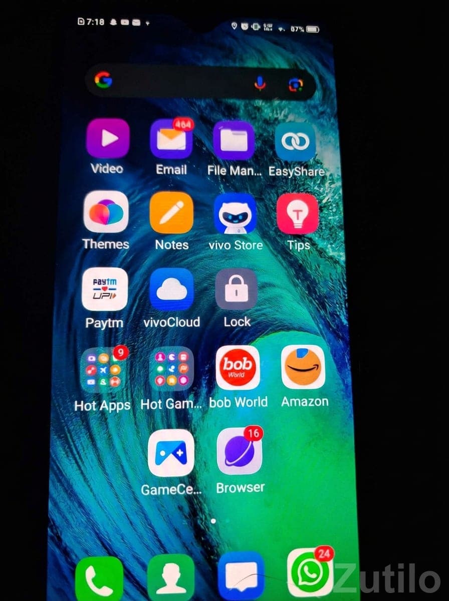 Vivo S1 Blue Triple Camera Phone image 2