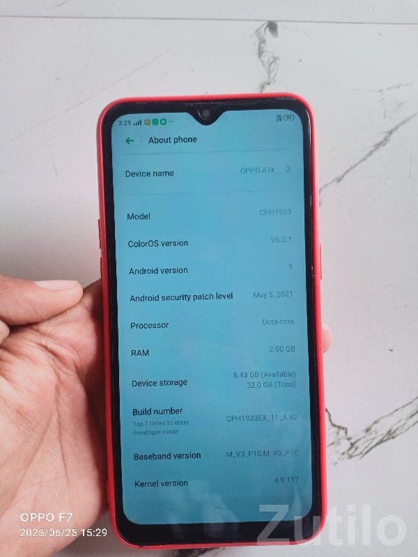 OPPO A1k Black Smartphone image 2