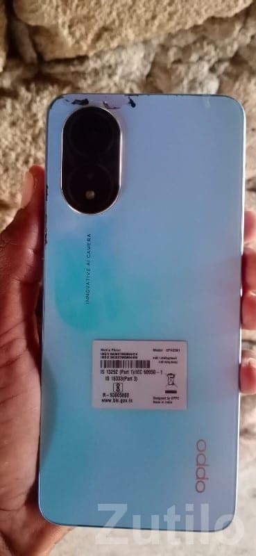 OPPO A18 Blue Dual Camera Phone