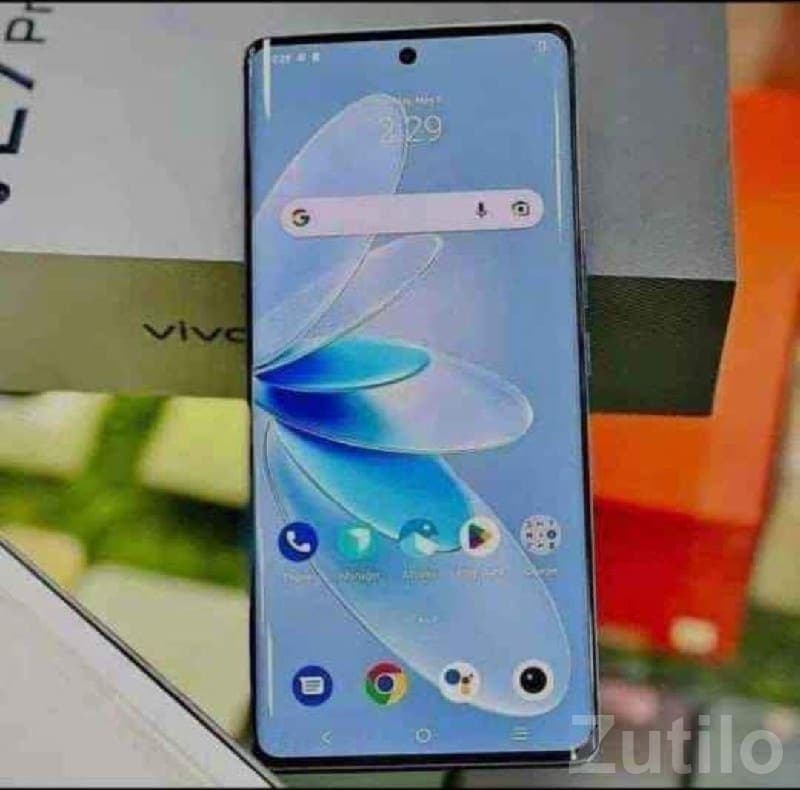 Vivo V27 5G Sky Blue with Box image 3