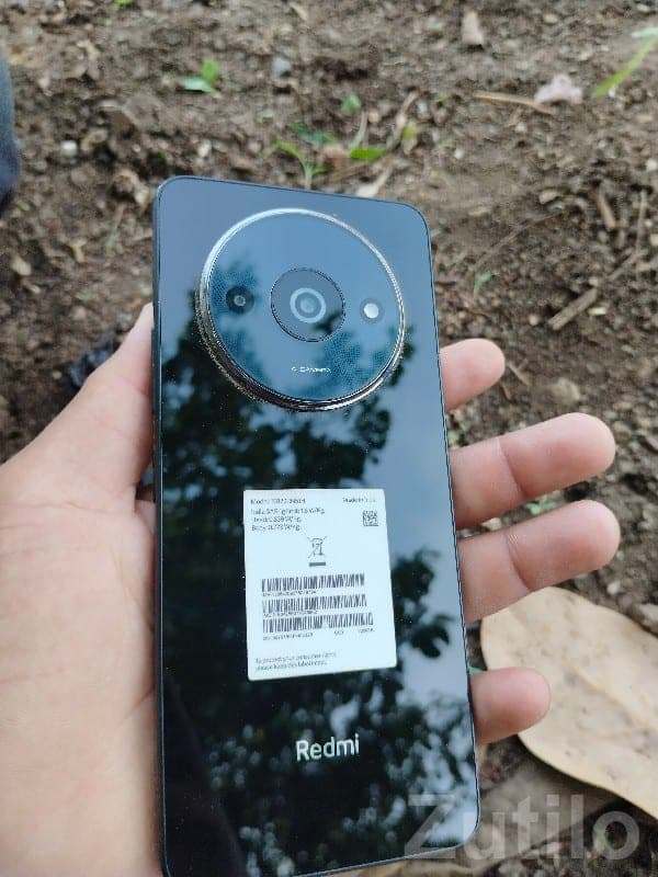 Redmi A3 Black With Ring Camera Design