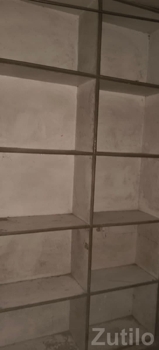 Plywood Wall Storage Rack with 10 Shelves image 3