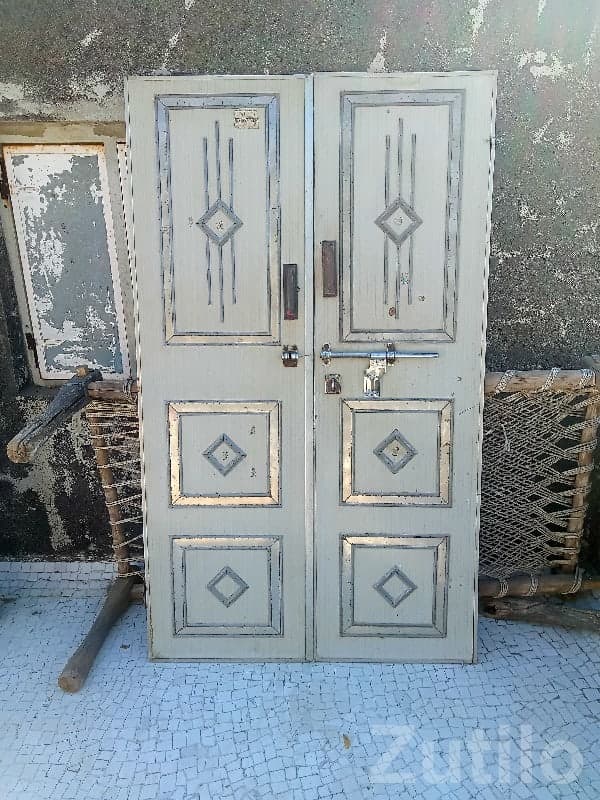 Steel main doors 6 ft height for sale image 1
