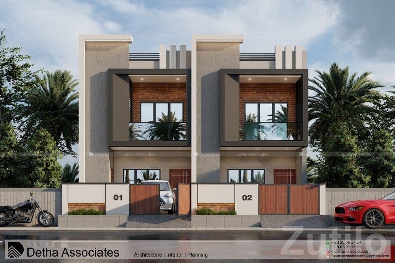 3.5 BHK Modern House in Greencity Ranavav image 1