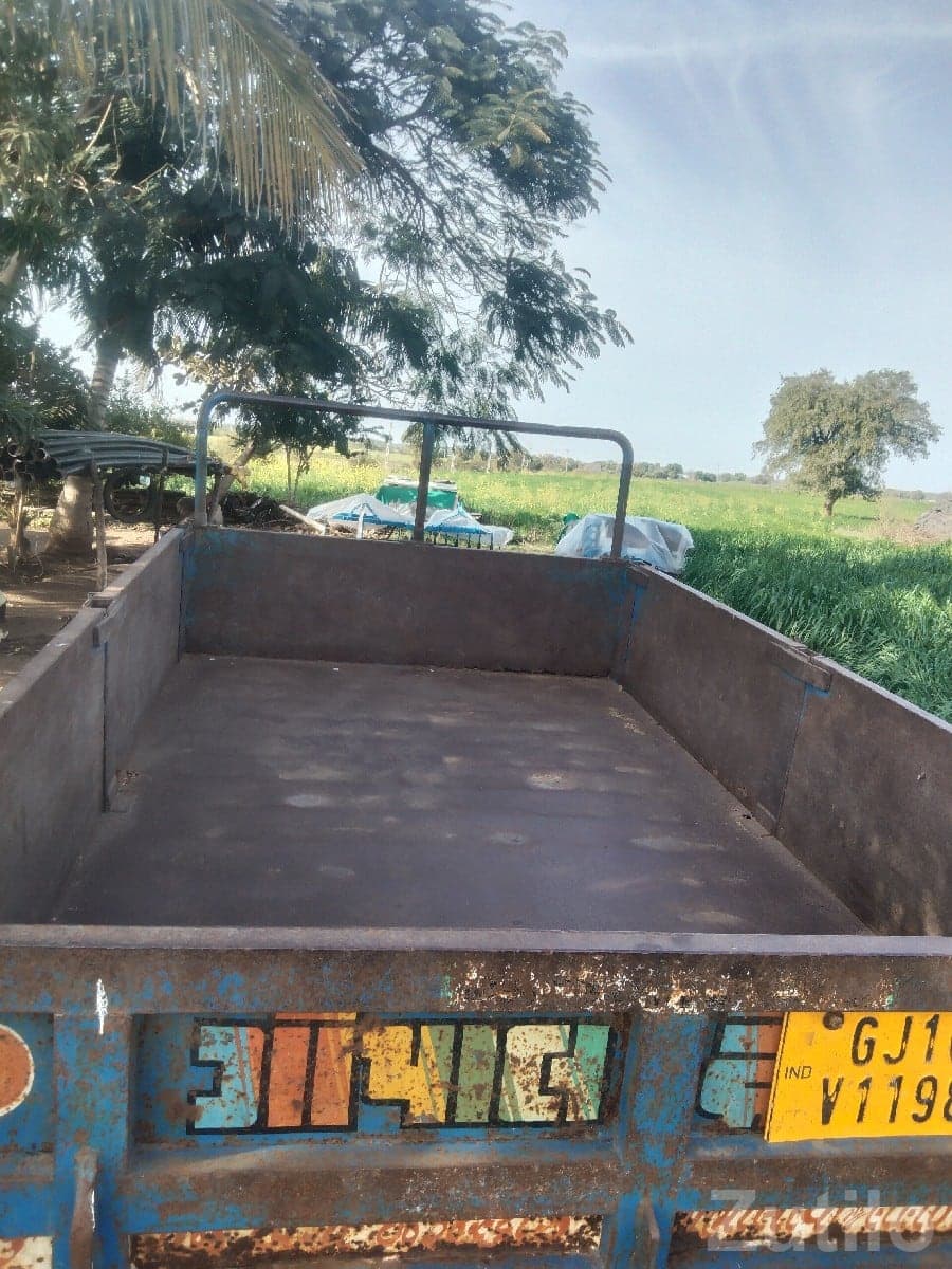 Heavy Duty Farm Trailer Trolley for Sale - Construction Vehicles - Khambhalia - Image 1