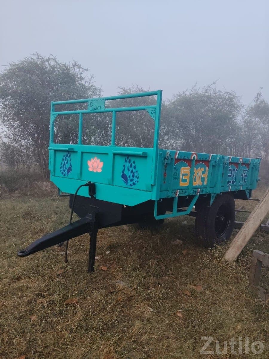 Heavy Duty Farm Tractor Trolley Trailer - Construction Vehicles - Upleta - Image 1