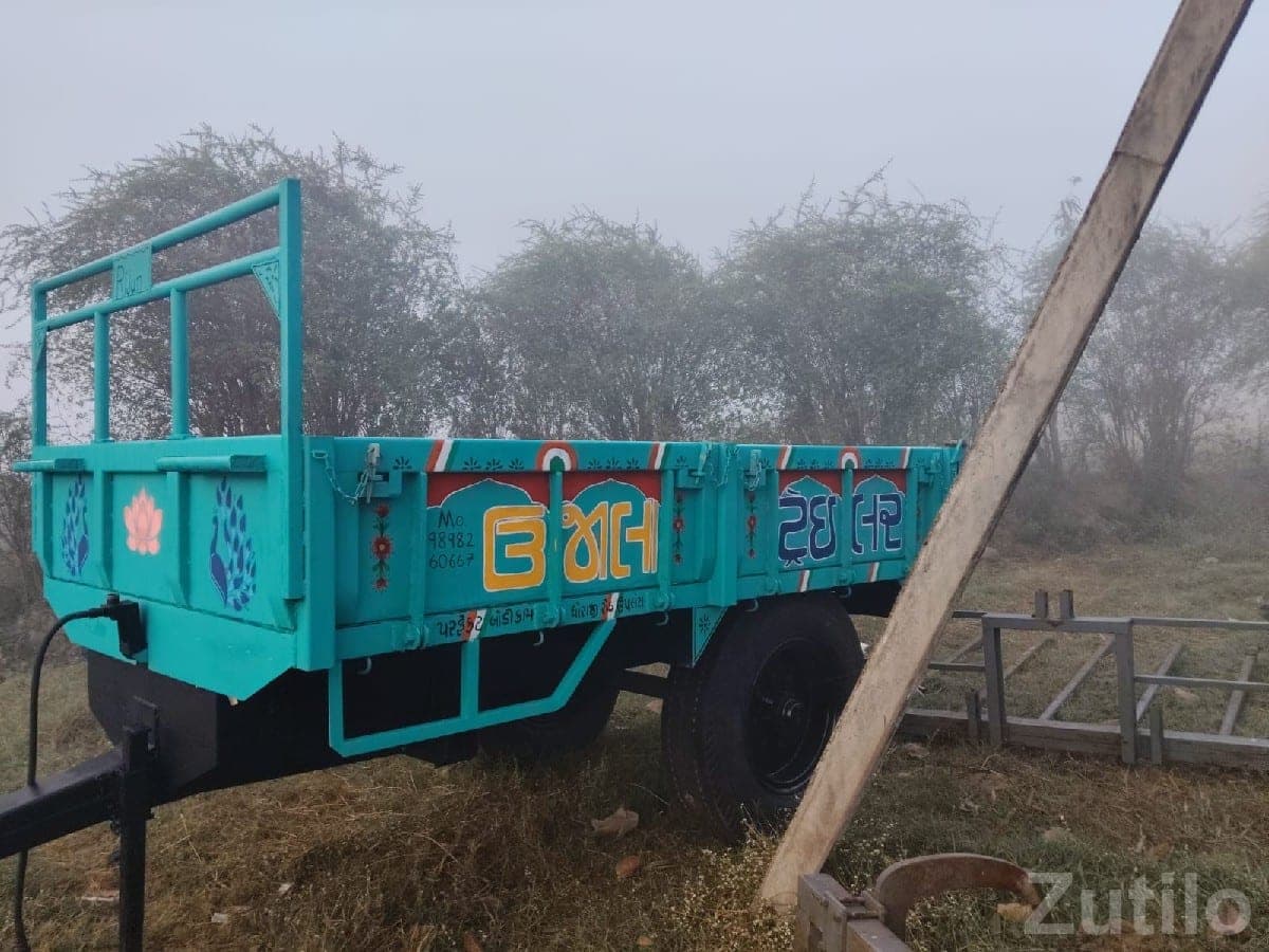 Heavy Duty Farm Tractor Trolley Trailer - Construction Vehicles - Upleta - Image 2