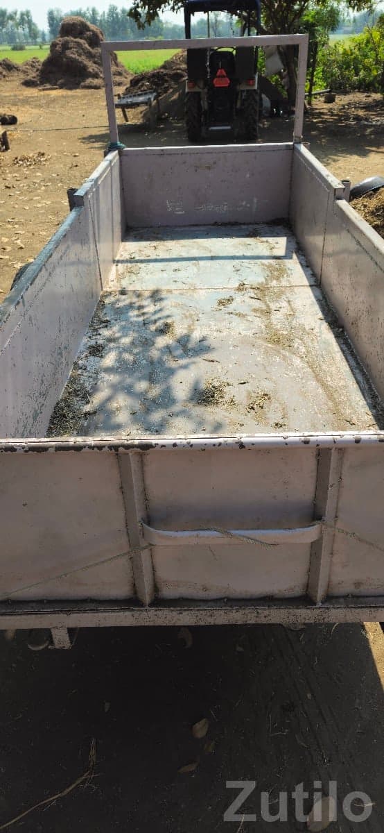 Heavy Duty Farm Trailer Gaadu 9.5x3.5 ft - Commercial Property - Keshod - Image 2
