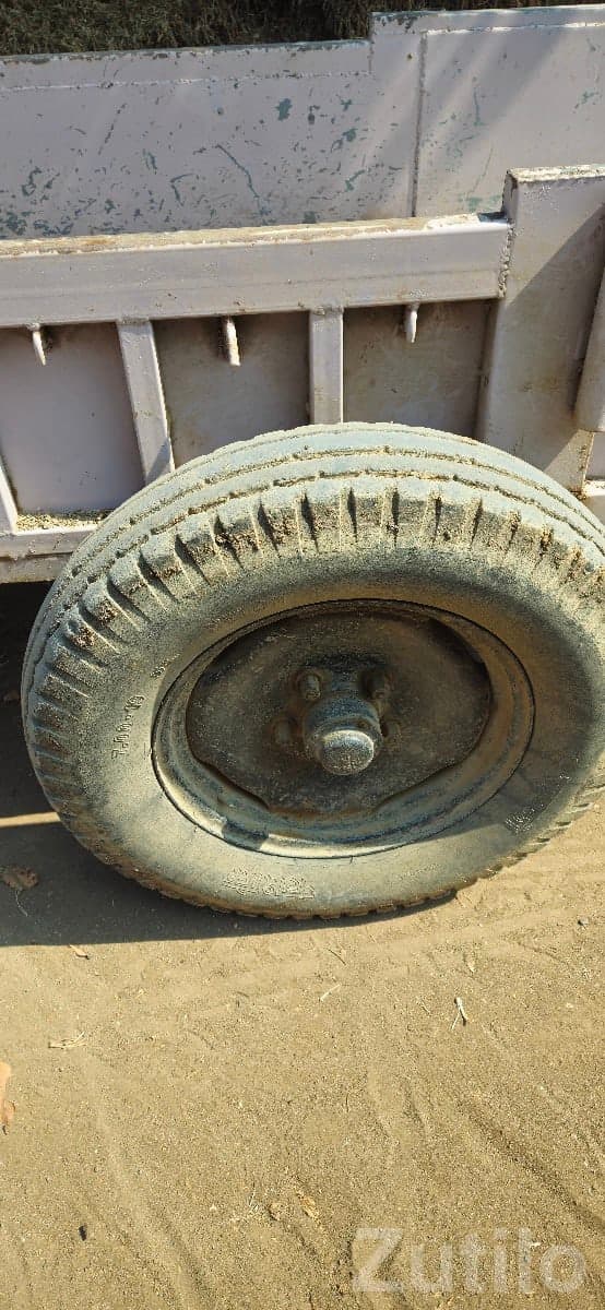 Heavy Duty Farm Trailer Gaadu 9.5x3.5 ft - Commercial Property - Keshod - Image 3