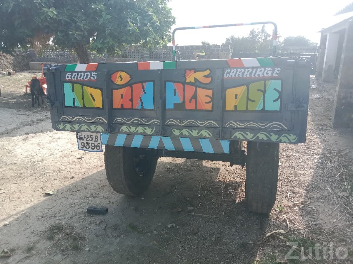 Heavy Duty Tractor Trolley Trailer - Construction Vehicles - Adityana - Image 2