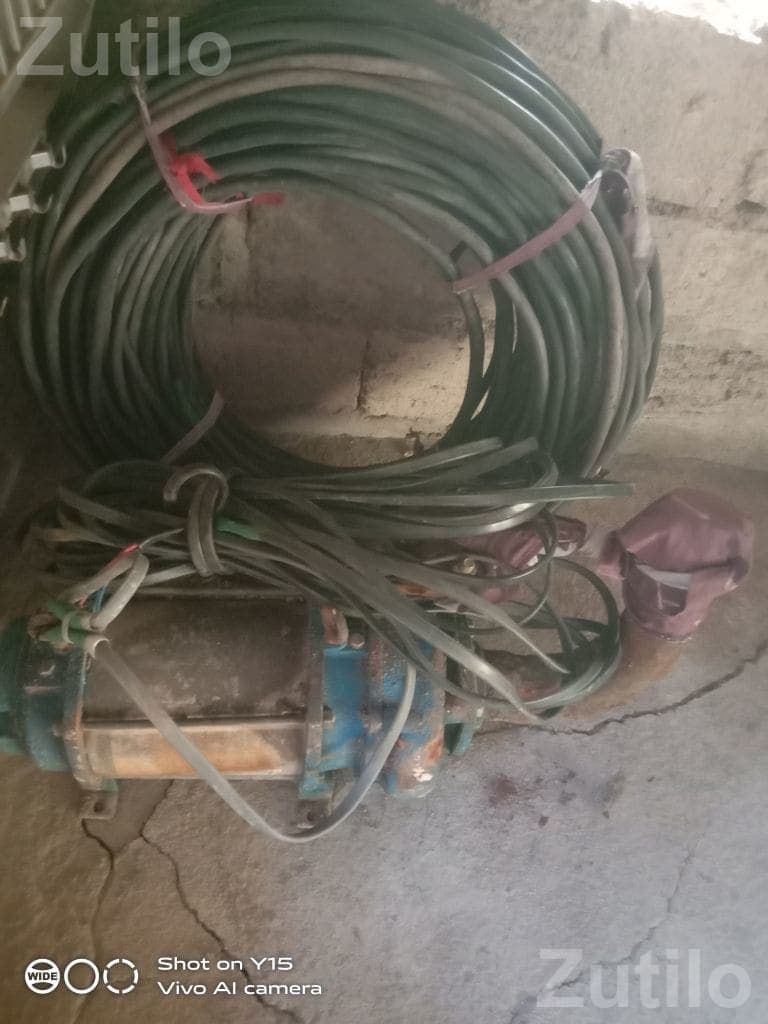 5 HP Water Motor Pump with 70 Ft Cable