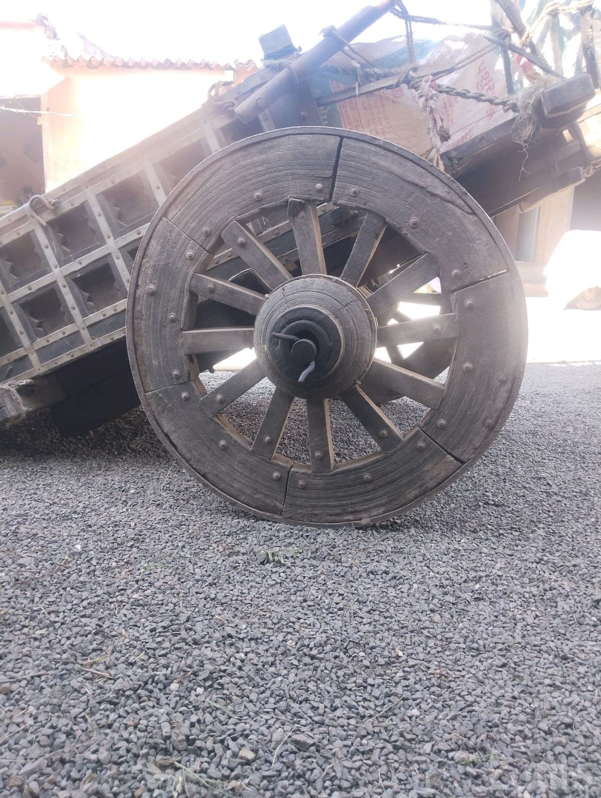 Wooden Bullock Cart Wheel - ઓટો પાર્ટ્સ - પાલનપુર - Image 2