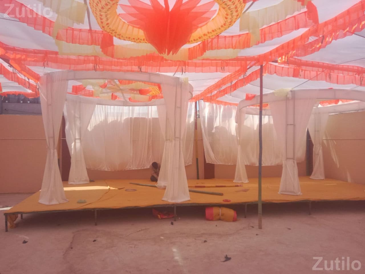 Event Decoration Fabric Set in Good Condition