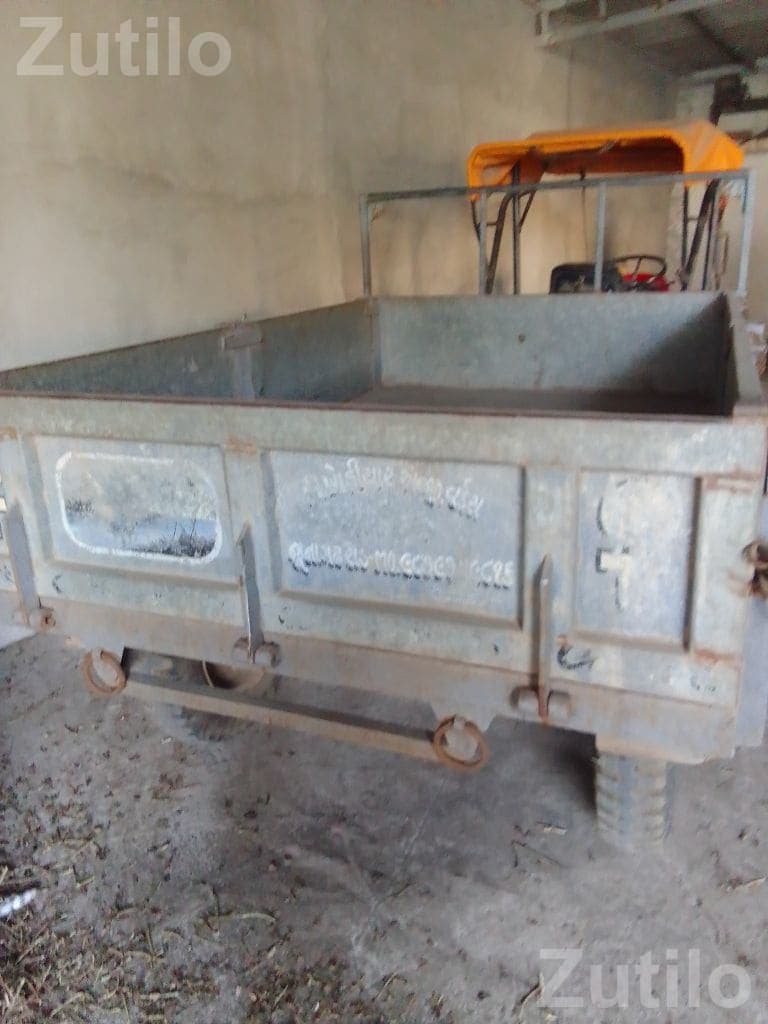 Galvanized Mini Trolley Transport Trailer - Construction Vehicles - Dhoraji - Image 3
