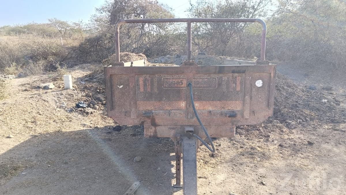 Heavy Duty Metal Trailer Trolley - Construction Vehicles - Khambhalia - Image 2