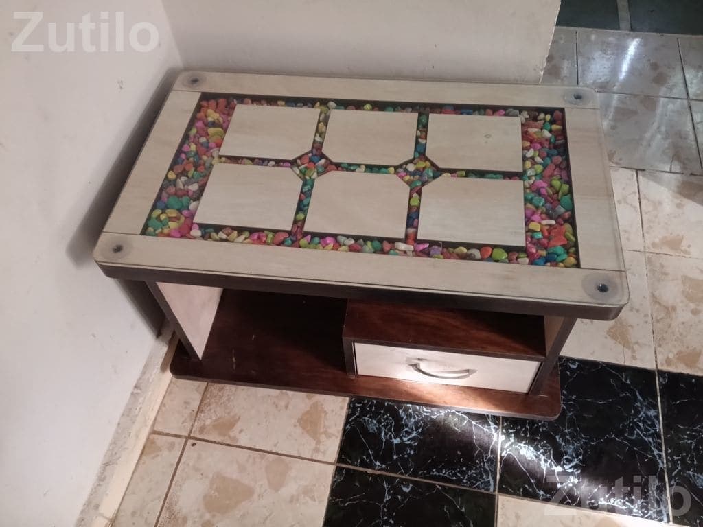 Wooden Double Bed Frame with Designer Headboard - Beds & Mattresses - Deesa - Image 3