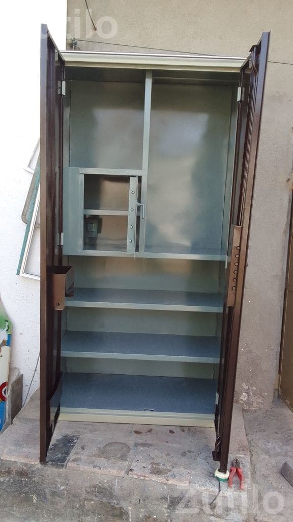 Steel Storage Cupboard with Shelves - Cupboards & Storage - Savarkundla - Image 2