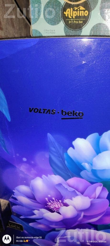 Single Door Refrigerator with Floral Design - Refrigerators - Babra - Image 3