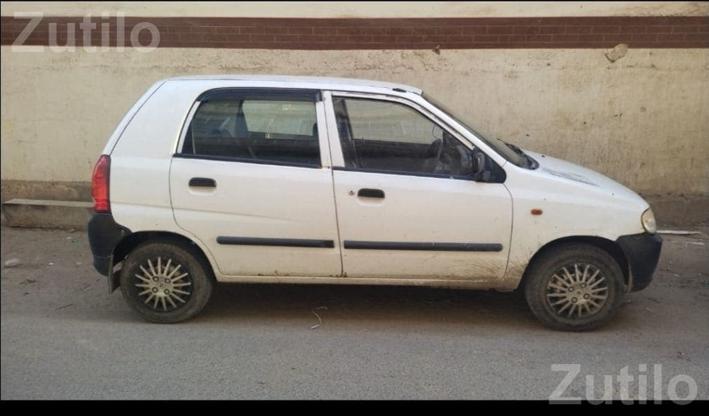 2012 Maruti Suzuki Alto White Hatchback - Cars - Dholka - Image 2