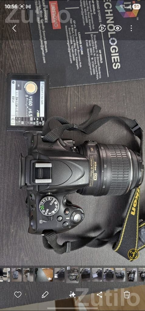 Nikon D5100 DSLR Camera - કૅમેરા - સુરત શહેર - Image 5