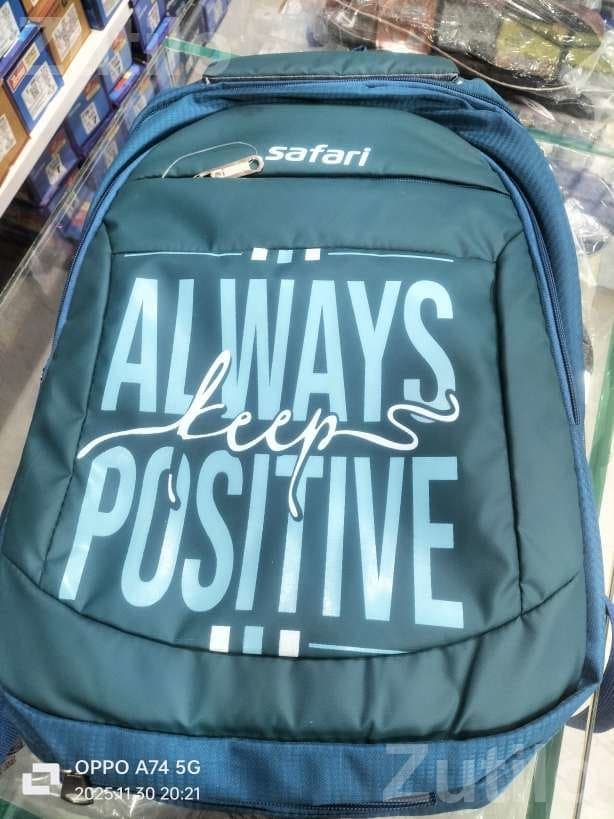 Safari Waterproof School Backpack Bag - School Bags - Kamrej - Image 1