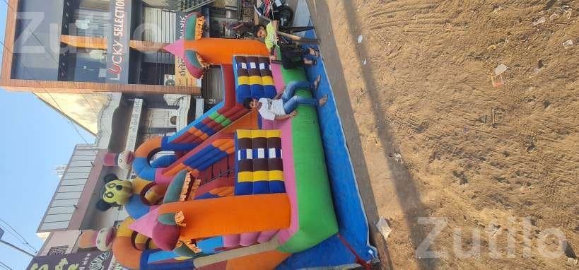 Inflatable Bouncy Castle Play Slide - Event Items - Wankaner - Image 1