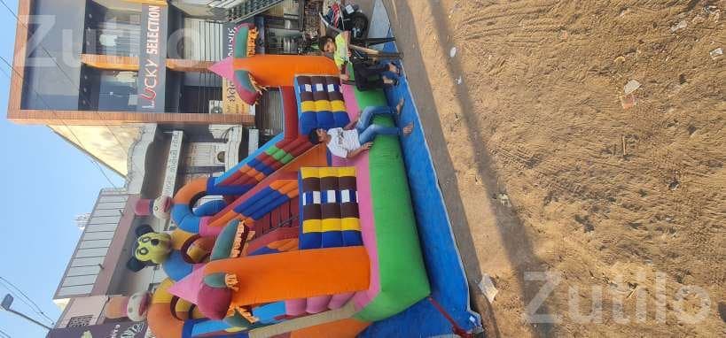 Inflatable Bouncy Castle Play Slide - Event Items - Wankaner - Image 2