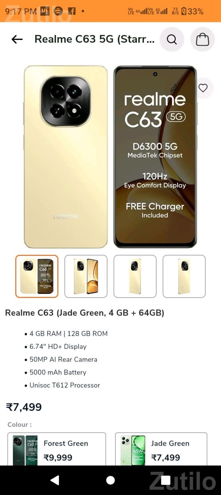 Infinix Smart Smartphone Blue - Mobile Phones - Ranpur - Image 4