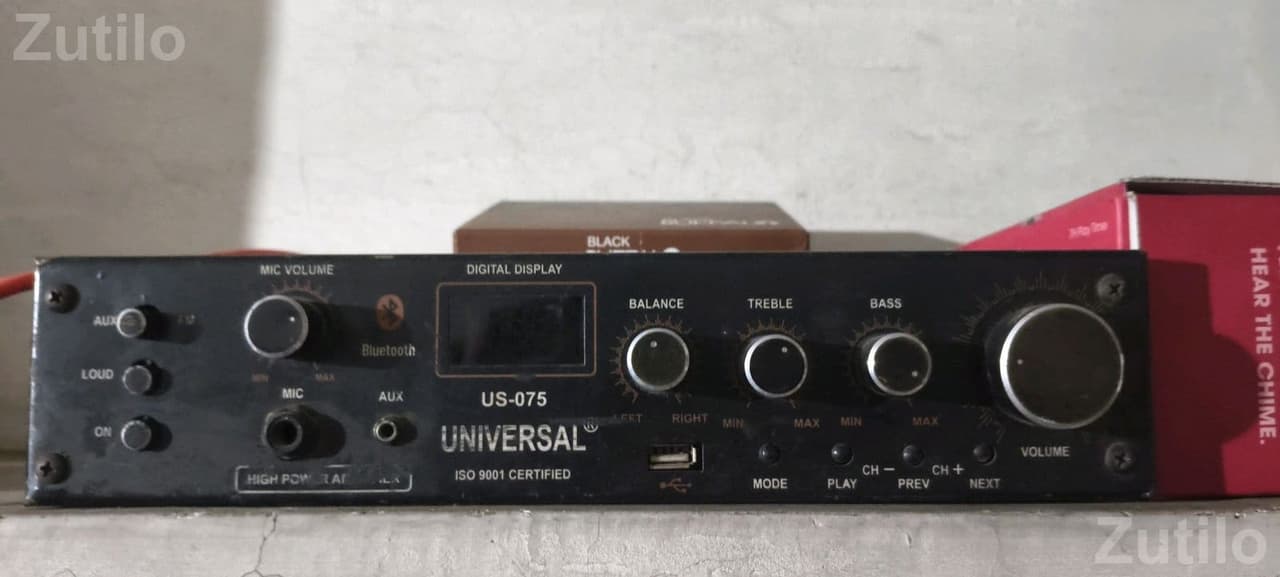 Universal US-075 DJ Amplifier with 10 Inch Speaker - Musical Instruments - Becharaji - Image 1