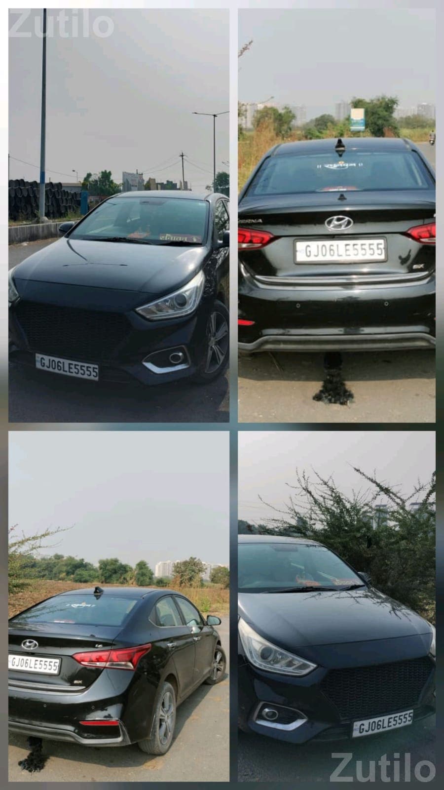 Hyundai Verna Black Sedan - Cars - Surat City - Image 3