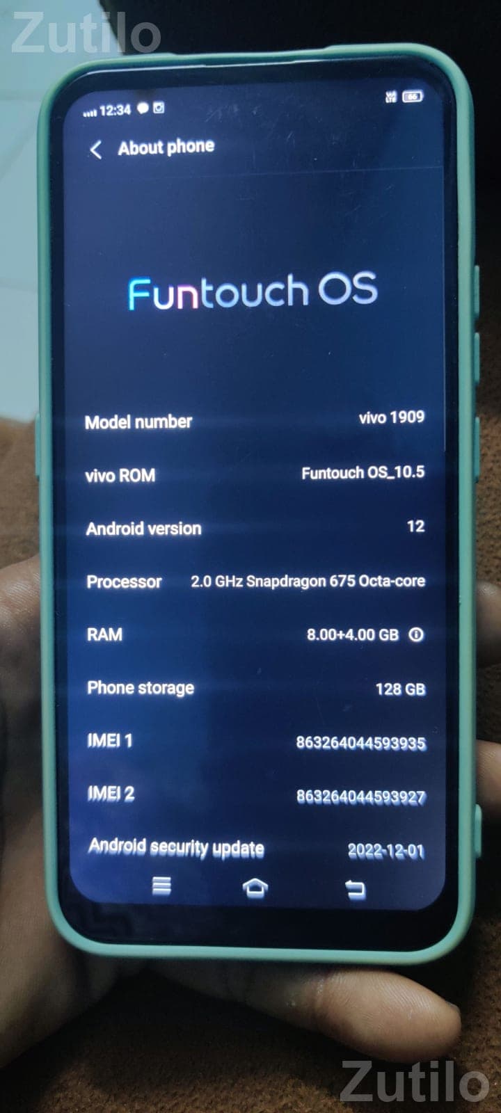 Vivo Smartphone 12GB RAM 128GB Storage - Mobile Phones - Daskroi - Image 2