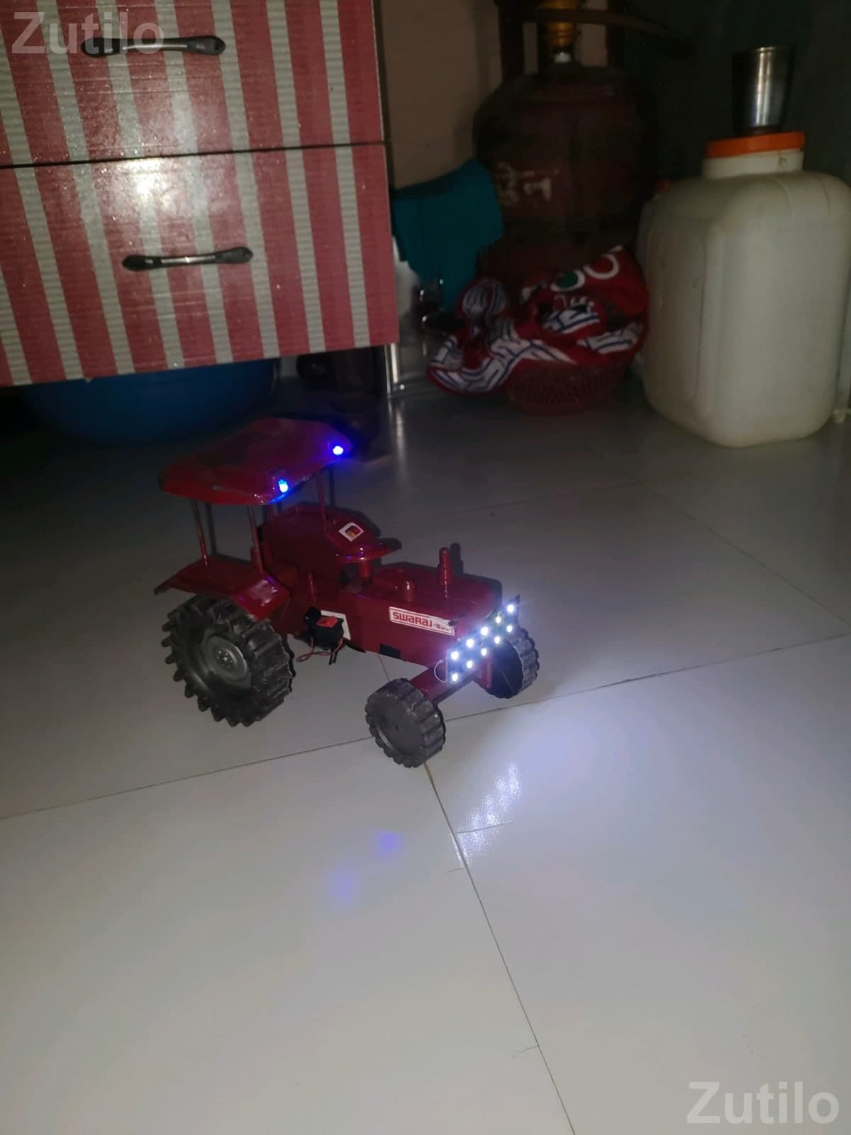 Toy Tractor with LED Lights - Toys - Dhandhuka - Image 1