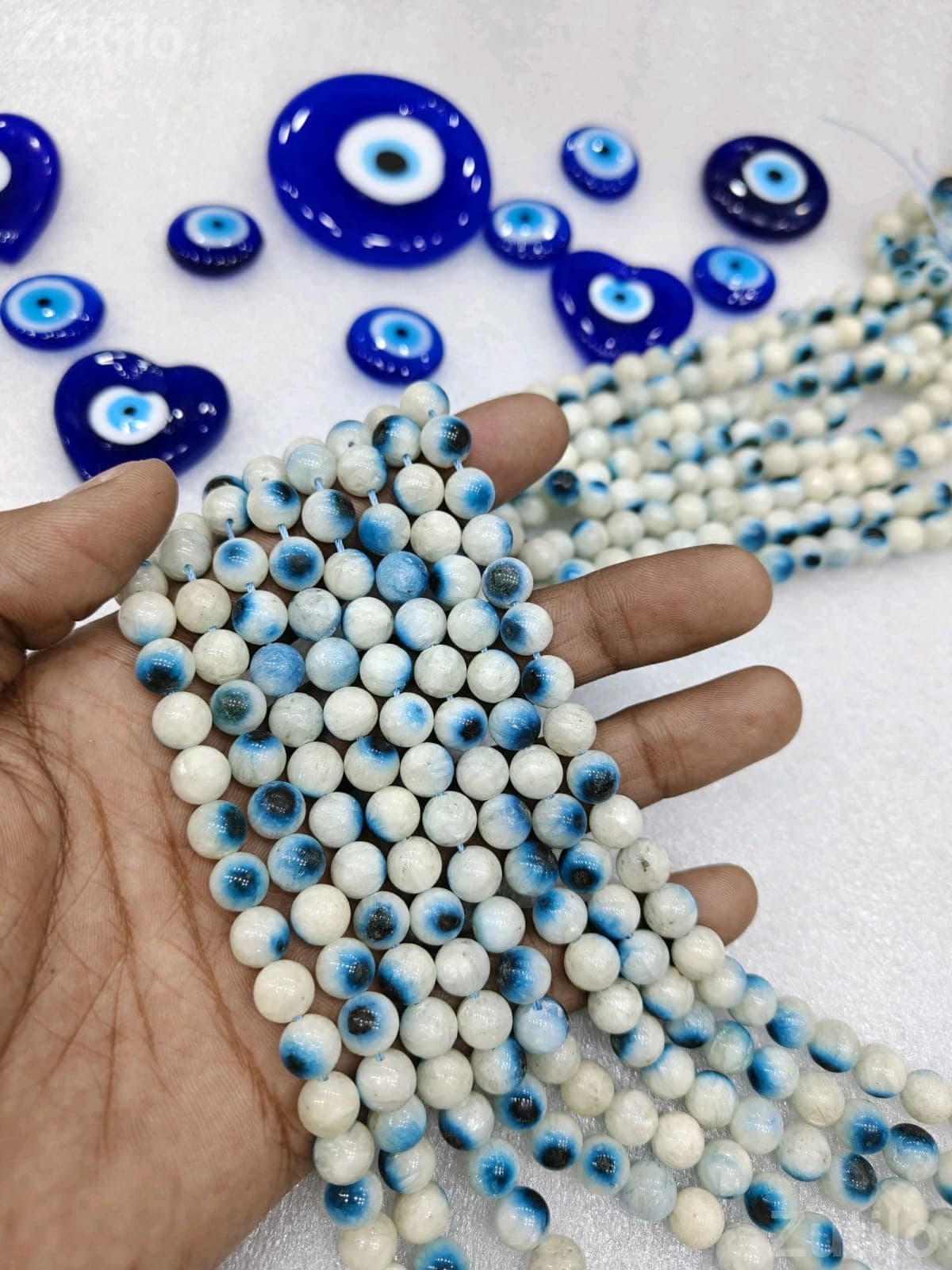 Stone Beaded Bracelet in Multiple Sizes - Fashion Accessories - Khambhat - Image 3